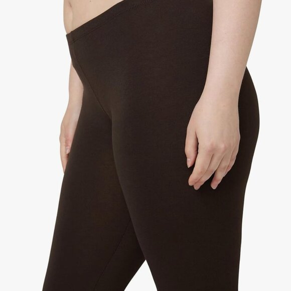 Like new - No Nonsense Women's Cotton Leggings x3 - black, brown, white - XL! - Picture 4 of 6